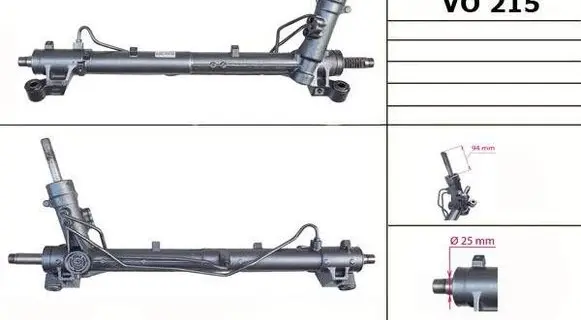 Volvo C70 Steering rack 30776170 8602905 36000764