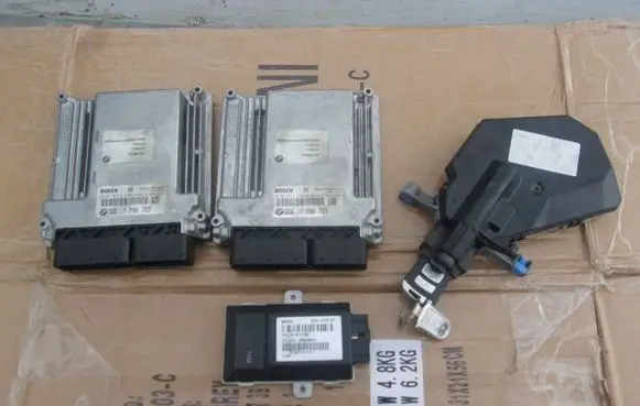 BMW 7 E65 E66 Engine ECU kit and lock set 02810114157798723