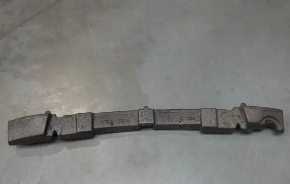 Audi A1 Front bumper foam support bar 8X0807251