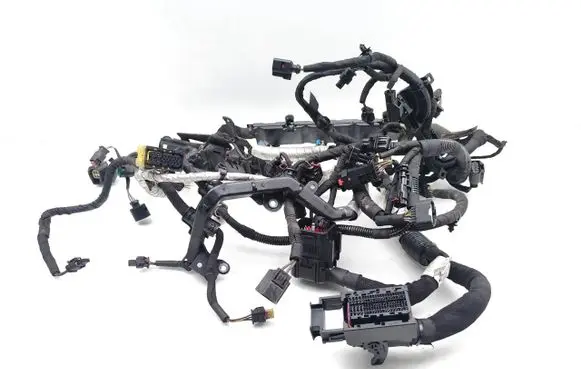 Jaguar XE Engine installation wiring loom GX7313A840AA G4D314C508AB