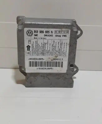 Volkswagen Golf Plus Airbag control unit/module 1K0909605N 5WK43413 03H015S2100