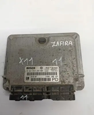 Opel Zafira A Engine control unit/module 0281010268 24417169PD
