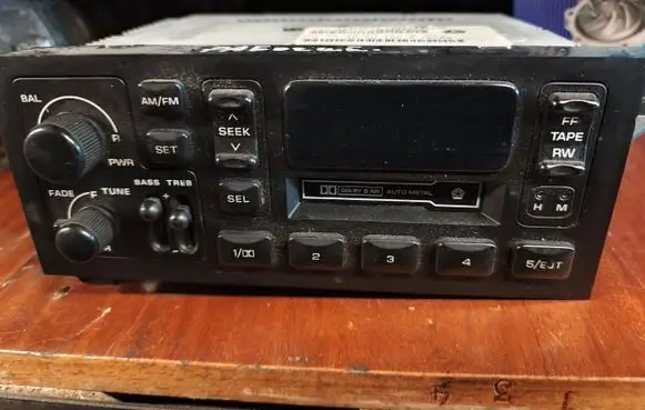 Chrysler Voyager Radio/CD/DVD/GPS head unit P04858556AD