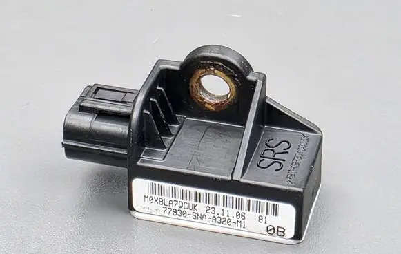Airbag deployment crash/impact sensor