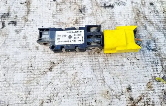 Airbag deployment crash/impact sensor