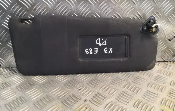 BMW X3 E83 Sun visor