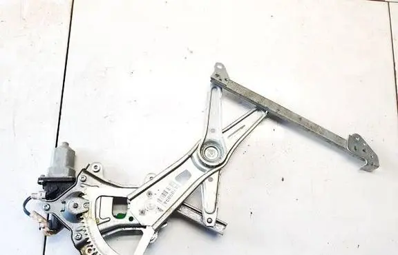 Sliding door window regulator with motor