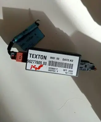 Peugeot 406 Airbag control unit/module 9627760980