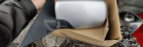 BMW 3 E46 Front door electric wing mirror 