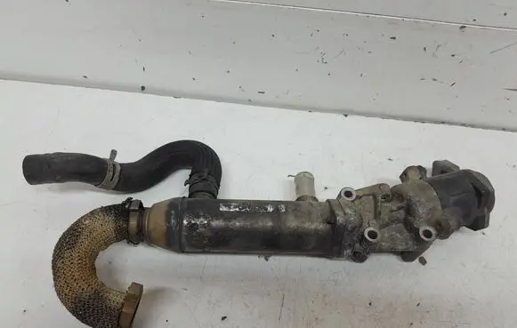 Peugeot 607 EGR valve cooler 4U3Q9Y493BJ