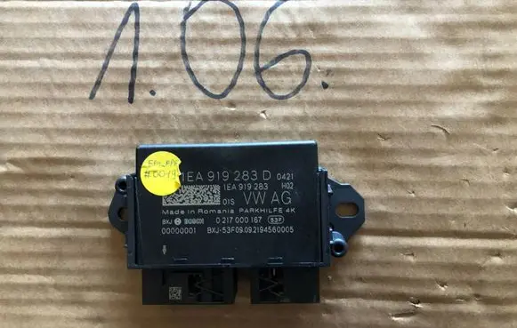Volkswagen ID.3 Parking PDC control unit/module 1EA919283D 0217000167 1EA919283