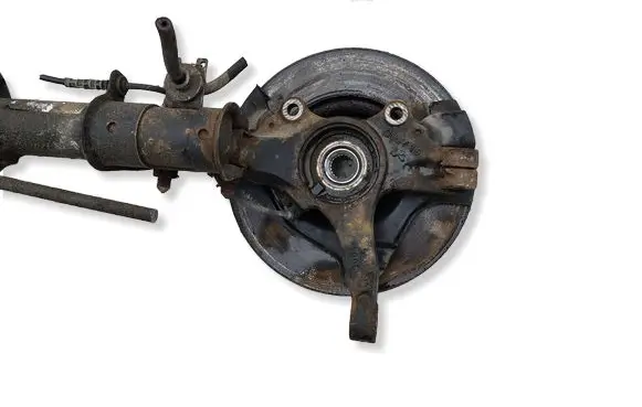 Opel Corsa E Front wheel hub spindle knuckle 