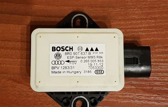 Audi A5 8T 8F ESP acceleration yaw rate sensor 1073 0265005853