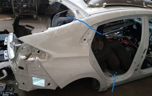 Rear quarter panel