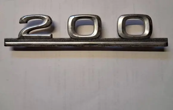 Mercedes-Benz W123 Manufacturers badge/model letters 1238170215