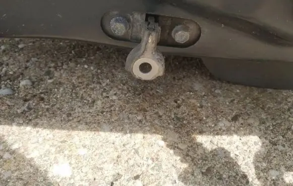 Toyota Aygo AB10 Front door check strap stopper 