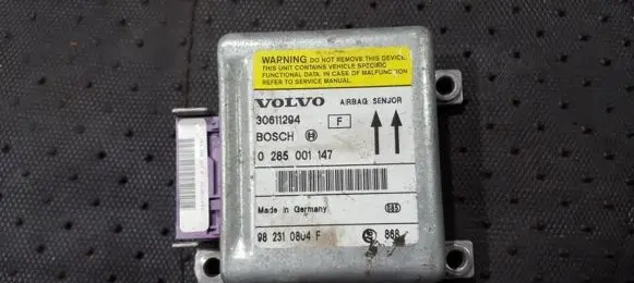 Volvo S40, V40 Airbag control unit/module 30611294 0285001147