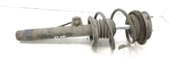 Front shock absorber with coil spring