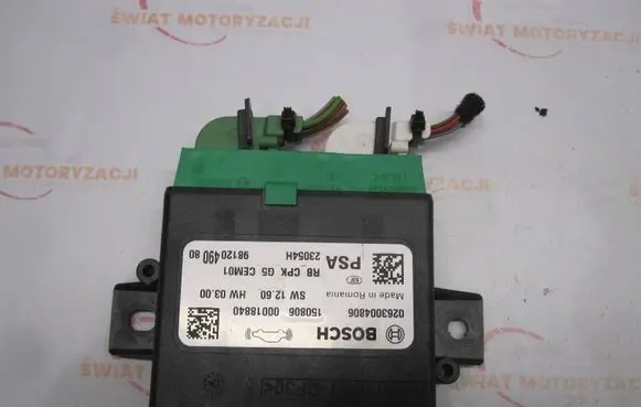 Peugeot 308 Parking PDC control unit/module 9812049080 02630040806