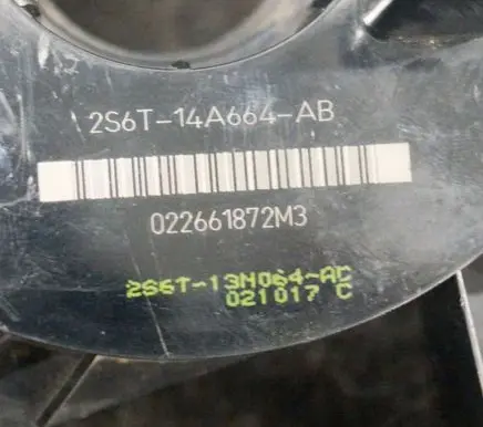 Ford Fusion Airbag slip ring squib (SRS ring)