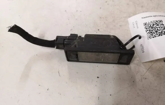 Citroen C6 Number plate light 153012 9635678580