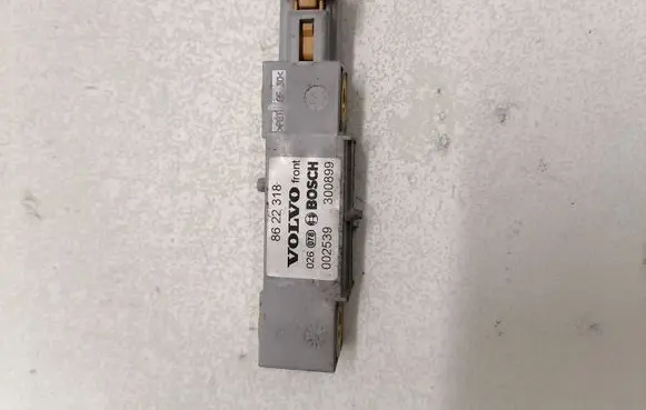 Airbag deployment crash/impact sensor