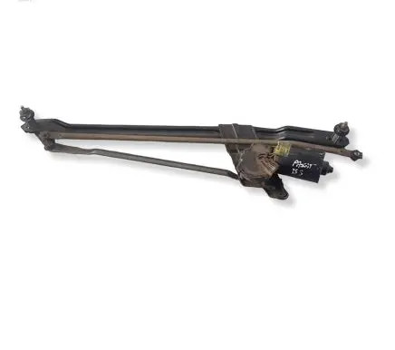 Volkswagen PASSAT B3 Front wiper linkage and motor 357955605