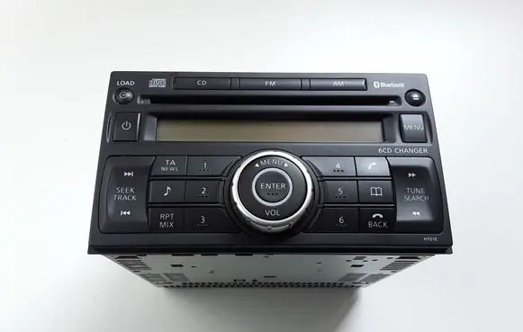 Nissan Qashqai Radio/CD/DVD/GPS head unit 28185JD40A