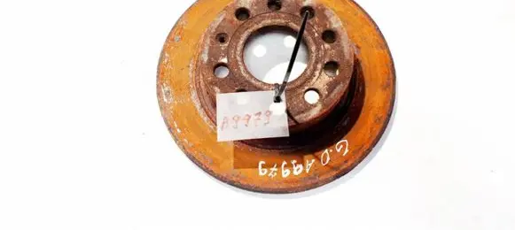 Skoda Octavia Mk2 (1Z) Rear brake disc neventiliuojamas