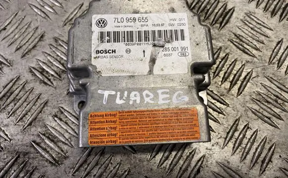 Volkswagen Touareg I Airbag control unit/module 7l0959655