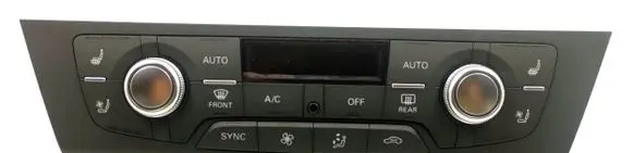 Audi A6 S6 C7 4G Climate control/heater control trim 4G0820043CE