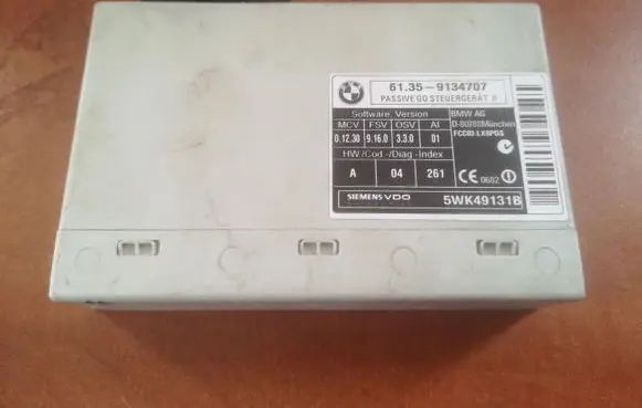 BMW 5 E60 E61 Other control units/modules 9134707