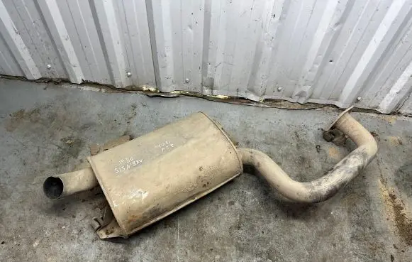 Toyota Avensis T250 Rear muffler/silencer tail pipe 