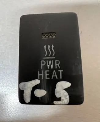 Traction control (ASR) switch