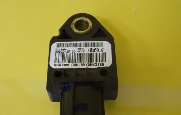 Airbag deployment crash/impact sensor