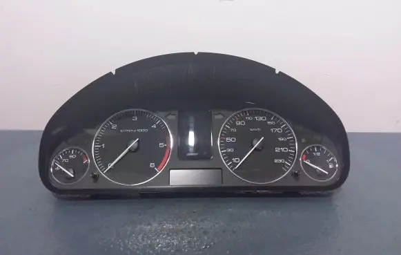 Peugeot 407 Speedometer (instrument cluster) 9658137280
