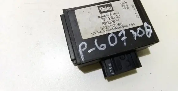 Peugeot 607 Other control units/modules 9632457380