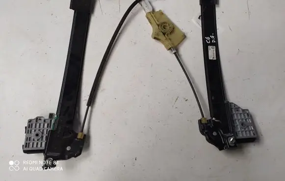 Citroen C6 Rear window lifting mechanism without motor 9650386480 994390105