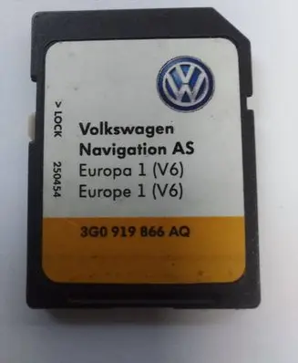 Volkswagen Tiguan Navigation maps CD/DVD 3G0919866AQ