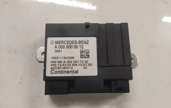 Mercedes-Benz C W205 Fuel injection pump control unit/module A0009006612 A0009017202 160311164329E