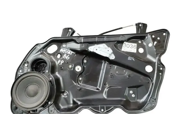 Volkswagen PASSAT B6 Front window lifting mechanism without motor 3C1837756G 980874101 1K0955557A
