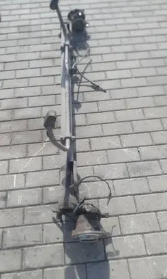 Rear axle beam