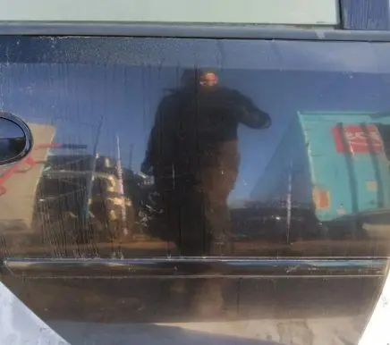 Opel Meriva A Rear door trim (molding) 