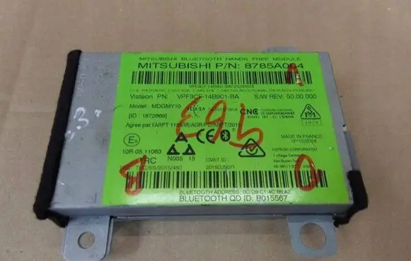 Mitsubishi Outlander Bluetooth control unit module 8785A084