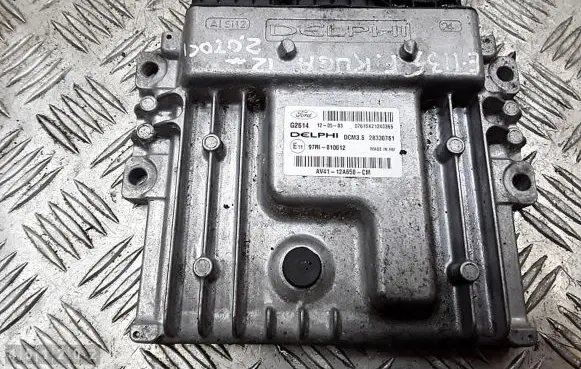 Ford Kuga I Engine control unit/module AV4112A650CM