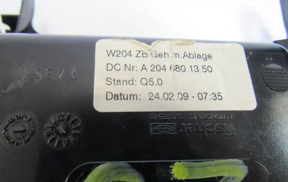 Mercedes-Benz E W212 Ashtray (front) A2046801350-MERC A2046801350