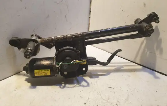 Hyundai Getz Front wiper linkage and motor 981001C100 035247380