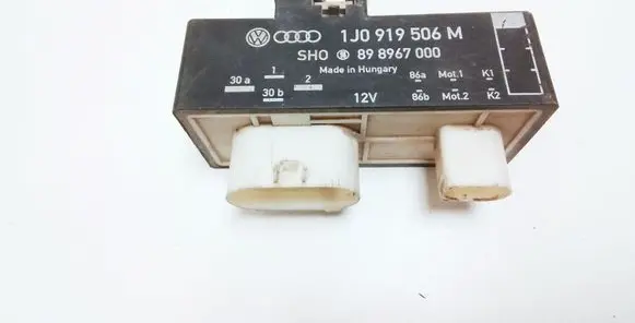 Volkswagen Polo IV 9N3 Coolant fan relay 1J0919506M