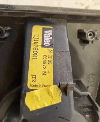 Audi A3 S3 8L Heater fan/blower 1J1819021 654972M