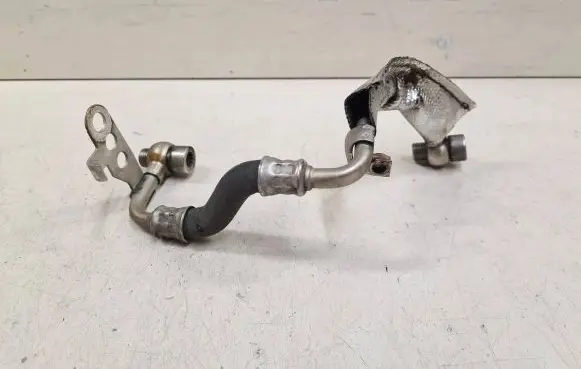 Audi A6 S6 C6 4F Turbo turbocharger oiling pipe/hose 06D121497A